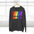 Loud & Proud Grunge Custom Pride Exclamation Hoodie