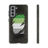 Aromantic Pride Flag Ripped Reveal Tough Case