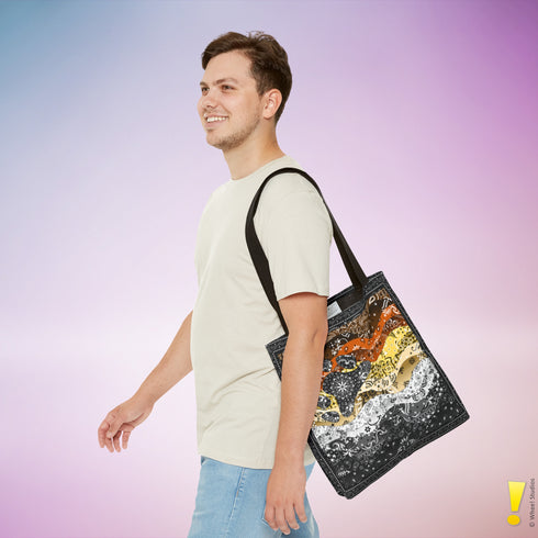 Bear Pride Waves Tote Bag