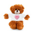 Personalized Candy Heart Stuffed Animal with Tee