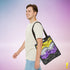 Nonbinary Pride Waves Tote Bag