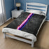 Grunge Genderfluid Pride Flag Stripe Velveteen Plush Blanket