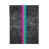 Grunge Polysexual Pride Flag Stripe Velveteen Plush Blanket