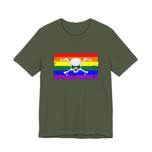 Pirate Pride Custom Flag Tee