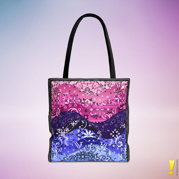 Omnisexual Pride Waves Tote Bag