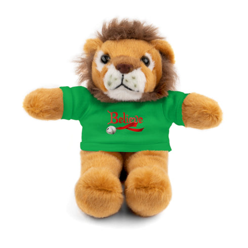 Believe Jingle Bell Stuffed Animals with Tee