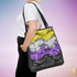 Nonbinary Pride Waves Tote Bag