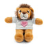 Personalized Candy Heart Stuffed Animal with Tee