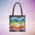 Queer Pride Waves Tote Bag