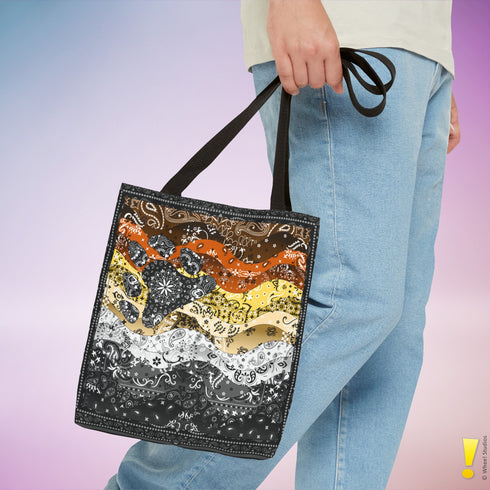 Bear Pride Waves Tote Bag