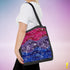 Bisexual Pride Waves Tote Bag