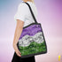 Genderqueer Pride Waves Tote Bag