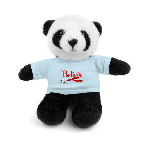 Believe Jingle Bell Stuffed Animals with Tee