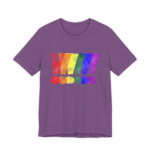 Loud & Proud Grunge Custom Pride Exclamation Premium Tee