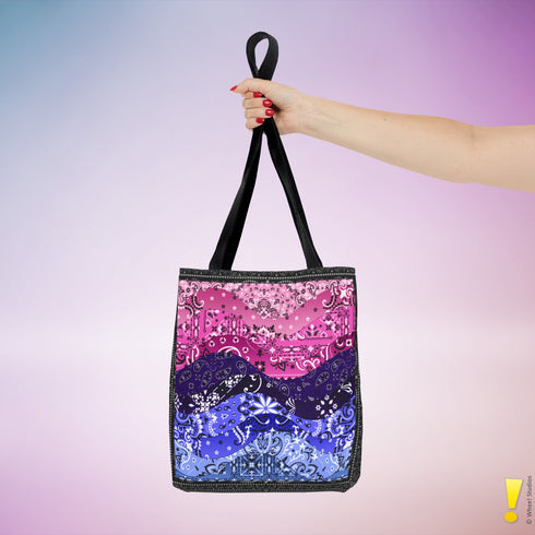 Omnisexual Pride Waves Tote Bag