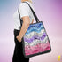 Bigender Pride Waves Tote Bag