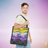Nonbinary Pride Waves Tote Bag