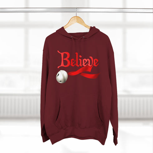 Believe in Magic Jingle Bell Premium Hoodie