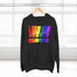 Loud & Proud Grunge Custom Pride Exclamation Hoodie
