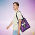 Lesbian Labrys Pride Waves Tote Bag