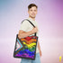 LGBTQ Progress Pride Waves Tote Bag