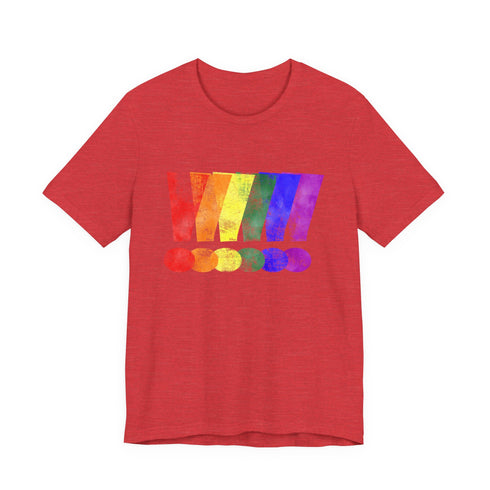 Loud & Proud Grunge Custom Pride Exclamation Premium Tee