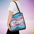 Transgender Pride Waves Tote Bag