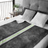 Grunge Agender Pride Flag Stripe Velveteen Plush Blanket