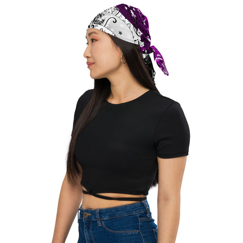 Asexual Pride Waves Bandana