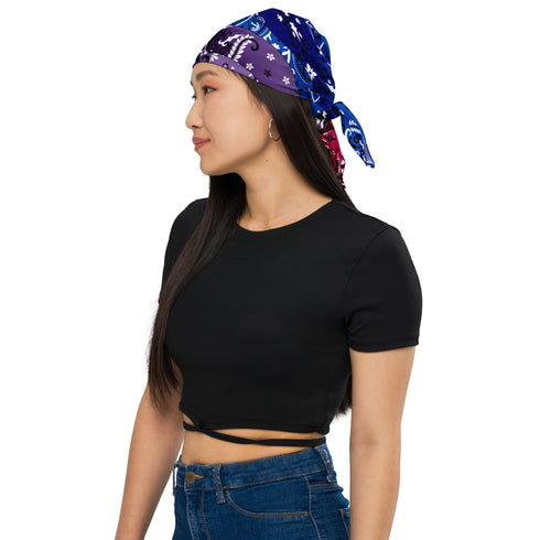 Bisexual Pride Waves Bandana