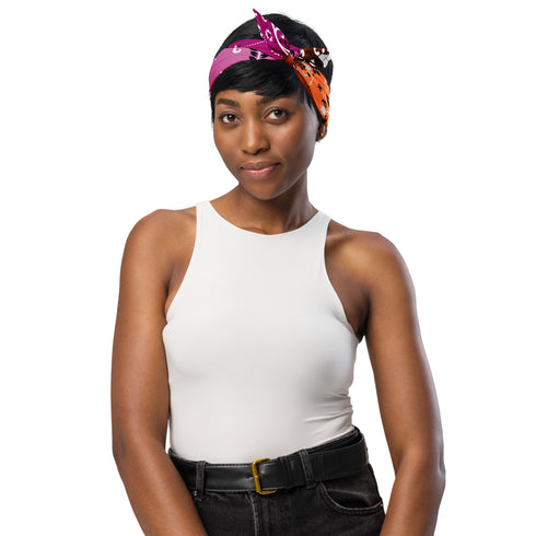 Lesbian Pride Waves Bandana