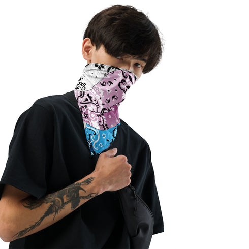 Transgender Pride Waves Bandana