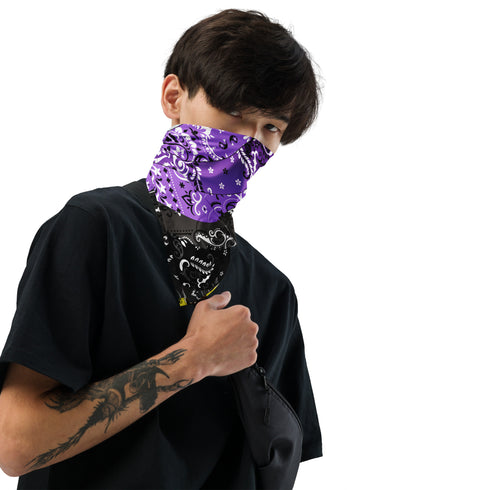 Nonbinary Pride Waves Bandana