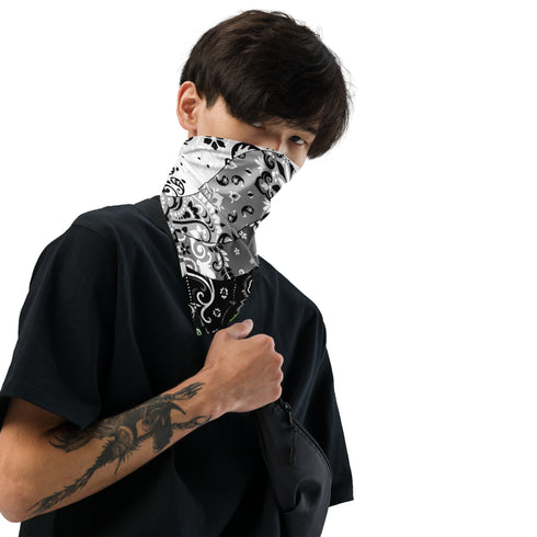 Aromantic Pride Waves Bandana