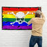 LGBTQ Rainbow Pride Pirate Flag