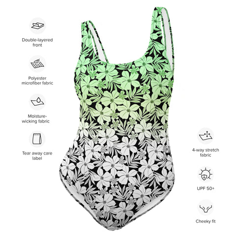 Aromantic Pride Aloha One-Piece Swimsuit