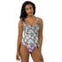 Asexual Pride Aloha One-Piece Swimsuit