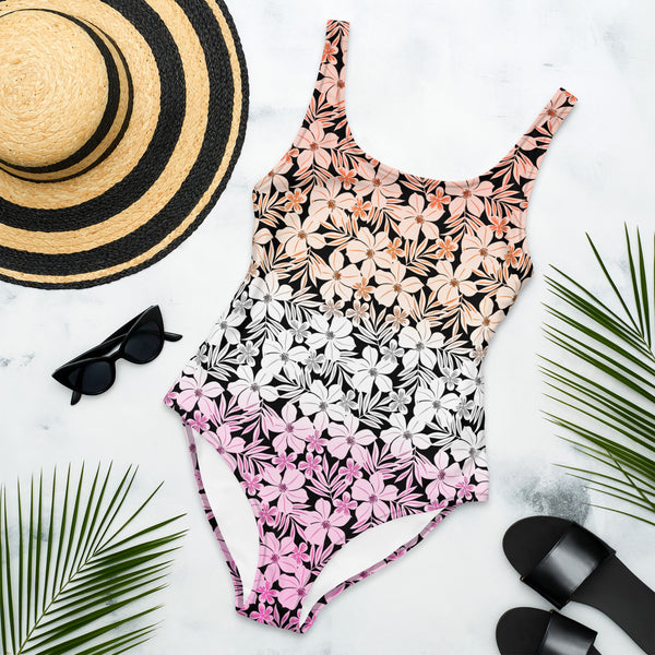 Lesbian Pride Aloha One-Piece Swimsuit