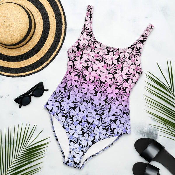 Omnisexual Pride Aloha One-Piece Swimsuit