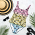 Pansexual Pride Aloha One-Piece Swimsuit