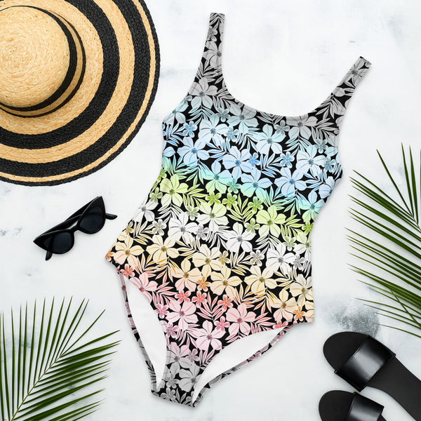 Queer Pride Aloha One-Piece Swimsuit