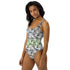 Agender Pride Aloha One-Piece Swimsuit