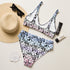Bigender Pride Aloha High-Waisted Bikini