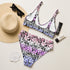 Genderfluid Pride Aloha High-Waisted Bikini