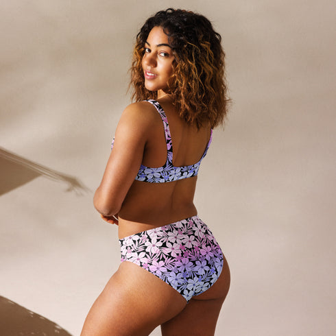 Omnisexual Pride Aloha High-Waisted Bikini
