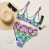 Polysexual Pride Aloha High-Waisted Bikini