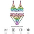 Original LGBTQ Pride Aloha High-Waisted Bikini