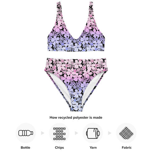 Omnisexual Pride Aloha High-Waisted Bikini