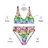 Original LGBTQ Pride Aloha High-Waisted Bikini