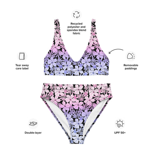Omnisexual Pride Aloha High-Waisted Bikini